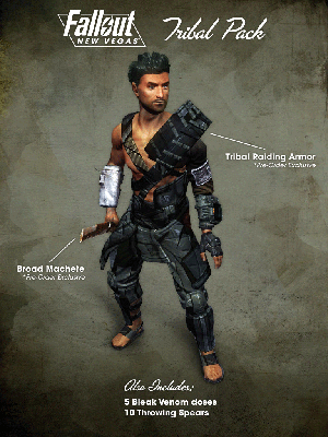 Fallout New Vegas tribal dlc pack