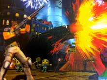 chris redfield shotgun blast