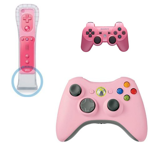 Pink controllers