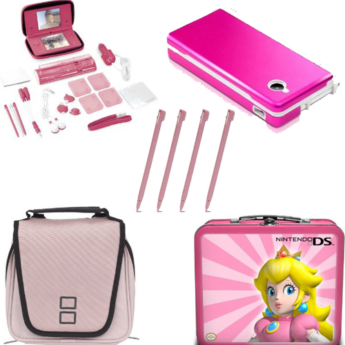 Pink DSi accessories