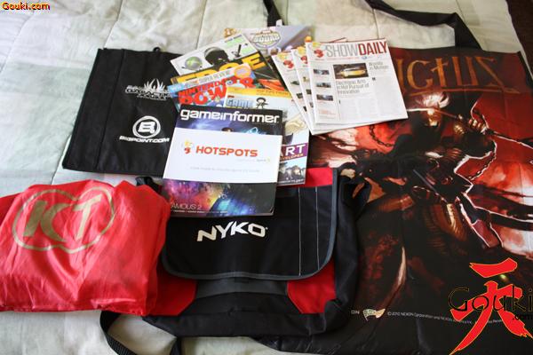 E3 2010 Ultimate Swag bag
