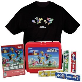 New Super Mario Bros Wii Specil Edition gift set